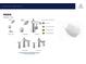 Selection of MOEN Flara bathroom fixtures with available finish options and tub at 145 Alcovy Ter, Alpharetta, GA 30009