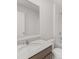 Modern bathroom vanity with granite countertops and white cabinets at 171 Hampton Ter, Dallas, GA 30157