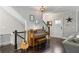 Cozy living room featuring an antique piano and staircase at 2136 Oak Knob Dr, Decatur, GA 30032