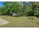 Backyard featuring a shed at 4076 Blanton Sw Ave, Atlanta, GA 30331