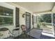 Inviting front porch with outdoor seating and decorative elements at 4076 Blanton Sw Ave, Atlanta, GA 30331