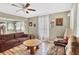 Spacious living room with hardwood floors and classic accents at 4076 Blanton Sw Ave, Atlanta, GA 30331