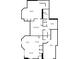 Detailed floor plan of the home showcasing the basement, bedrooms, kitchen, and living areas at 415 Morgan Falls Chase, Canton, GA 30114