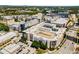An aerial view of an apartment complex with a rooftop parking lot at 2374 Farmstead Cir, Smyrna, GA 30080