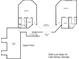 Upper floor plan featuring multiple bedrooms and a bonus room at 3500 Lost Valley Dr, Jonesboro, GA 30236