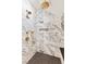 Modern shower with luxurious marble tile, a built-in niche, and dual shower heads at 1216 Beech Valley Ne Rd, Atlanta, GA 30306