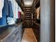 Spacious walk-in closet with custom shelving and ample storage space at 3376 Peachtree Ne Rd # 44B, Atlanta, GA 30326