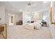 Main bedroom featuring a unique ceiling, neutral walls, carpet, with natural light through the windows at 120 Stanmore Ct, Roswell, GA 30075