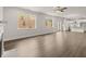 Spacious open-concept living area adjacent to the kitchen, with lots of light at 122 Parkview Dr, Dallas, GA 30157