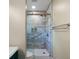 Bathroom showcasing a walk-in shower with tiled wall at 2921 Huntcliff Dr, Marietta, GA 30066