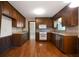 Spacious kitchen featuring ample cabinets and a white appliance suite at 2921 Huntcliff Dr, Marietta, GA 30066