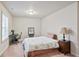 Bedroom featuring carpet, a window for natural light, and neutral wall colors at 3229 Hallmark Ln, Buford, GA 30519