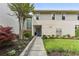 Charming townhouse exterior with walkway and garden at 1906 Variations Ne Dr, Atlanta, GA 30329