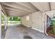 Spacious carport providing covered parking and additional storage space at 190 Sunrise Cir, Riverdale, GA 30274