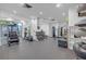 Well-equipped fitness center featuring modern exercise machines and free weights at 3475 Oak Valley Rd # Apt 650, Atlanta, GA 30326