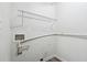 Laundry room featuring modern hookups and vinyl flooring at 4282 Worth Nw St, Acworth, GA 30101