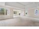 Large bedroom with space for a fireplace and plenty of natural light at 5694 Brendlynn Dr, Suwanee, GA 30024