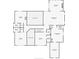 Second floor plan featuring bedrooms, bathrooms, and closets at 5694 Brendlynn Dr, Suwanee, GA 30024
