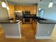 Modern kitchen featuring stainless steel appliances, granite countertops, and ample storage at 799 Hammond Dr # 321, Atlanta, GA 30328