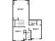 Second-floor plan detailing bedrooms, bathrooms, and retreat area at 2023 Fern Mountain Ln, Marietta, GA 30064
