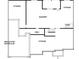 Basement floor plan illustrating storage and utility areas at 2023 Fern Mountain Ln, Marietta, GA 30064