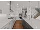 Modern kitchen featuring an island and stainless steel appliances at 2023 Fern Mountain Ln, Marietta, GA 30064