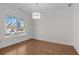 Bright office with hardwood flooring and a large window providing natural light at 2023 Fern Mountain Ln, Marietta, GA 30064