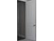 A white, two-panel door with silver hardware opens into a room with neutral-colored walls and carpet at 2925 Coach River Way, Cumming, GA 30040