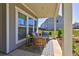 Inviting covered porch with comfortable seating area and charming decor at 1014 Starmoss Ln, Conyers, GA 30094