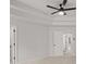 Spacious bedroom featuring plush carpet, tray ceiling, and dual closets at 5086 Cumberland Ct, Villa Rica, GA 30180