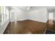 Bright living room with hardwood floors and an open layout at 3460 Old Fairburn Rd, South Fulton, GA 30349