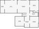 Detailed layout showcasing a gym, storage, kitchen, living room, bedroom, bathroom, and flexible space at 6414 Blue Water Dr, Buford, GA 30518