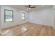 Spacious bedroom with hardwood floors, large windows, and recessed lighting at 3840 Wieuca Ne Ter, Atlanta, GA 30342