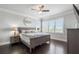 Bedroom featuring hardwood floors, neutral walls, and a large window for natural light at 631 Boulevard Ne, Atlanta, GA 30308