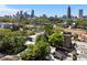 Scenic cityscape view showcasing Atlanta's skyline, trees, and surrounding buildings on a sunny day at 631 Boulevard Ne, Atlanta, GA 30308