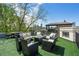 Rooftop deck with comfortable outdoor seating and city views at 631 Boulevard Ne, Atlanta, GA 30308