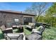 Rooftop deck with outdoor kitchen, seating, dining area and artificial turf at 631 Boulevard Ne, Atlanta, GA 30308