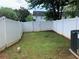 Fully fenced backyard offers privacy and a safe space for outdoor enjoyment and relaxation at 5897 Strathmoor Manor Cir, Lithonia, GA 30058