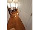 Bright dining room featuring a decorative ceiling fan and natural light at 5897 Strathmoor Manor Cir, Lithonia, GA 30058