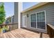 Spacious wooden deck, great for entertaining, offering outdoor living at 3140 Ennfield Ln, Duluth, GA 30096