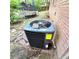 View of the backyard with the AC unit and trampoline set at 1901 Arnold Dr, Austell, GA 30106