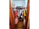 Walk-in closet with ample storage and organization for clothes and shoes at 1901 Arnold Dr, Austell, GA 30106
