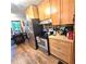Modern kitchen boasting ample cabinet space and stainless steel appliances, ideal for cooking and entertaining at 1901 Arnold Dr, Austell, GA 30106