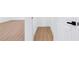 Hallway featuring light colored wood floors and white walls at 4100 Devon Wood Ne Dr, Marietta, GA 30066