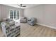 Cozy sitting area with hardwood floors and comfortable seating near a large window at 829 Verdun Way, Marietta, GA 30064