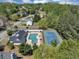 Community tennis court with well-maintained surface and lush green surroundings at 829 Verdun Way, Marietta, GA 30064