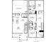 Detailed two-story floor plan with kitchen, dining, garage, bedrooms, and baths at 1280 Firefly Field Trce, Lawrenceville, GA 30045