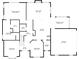 Main floor layout featuring a primary bedroom, living room, kitchen, garage, and breakfast nook at 1750 Providence Place Dr, Alpharetta, GA 30009