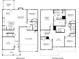 Detailed floor plan showcasing the layout of the home's two levels at 241 Martin Spring Rd, Lawrenceville, GA 30045