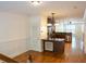 Open kitchen with stainless steel appliances and hardwood floors at 5523 Glenridge Ne Park, Atlanta, GA 30342